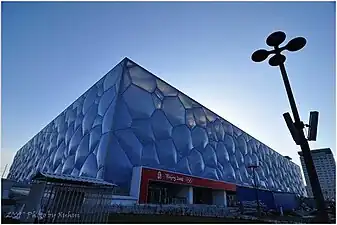 Water Cube The National Aquatics Center in Chaoyang