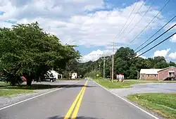 Water Street in Peterstown