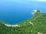 A Weda Bay nickel camp site at Tanjung Ulie cape on Halmahera island