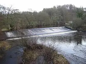 Weir at Mitford