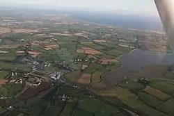 Aerial view of Wellingtonbridge