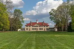 West Front of George Washington's Mount Vernon