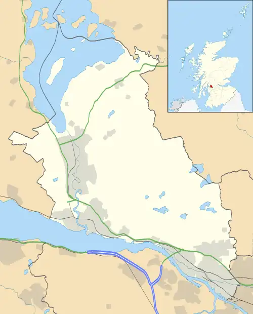 Dumbarton Sheriff Court is located in West Dunbartonshire