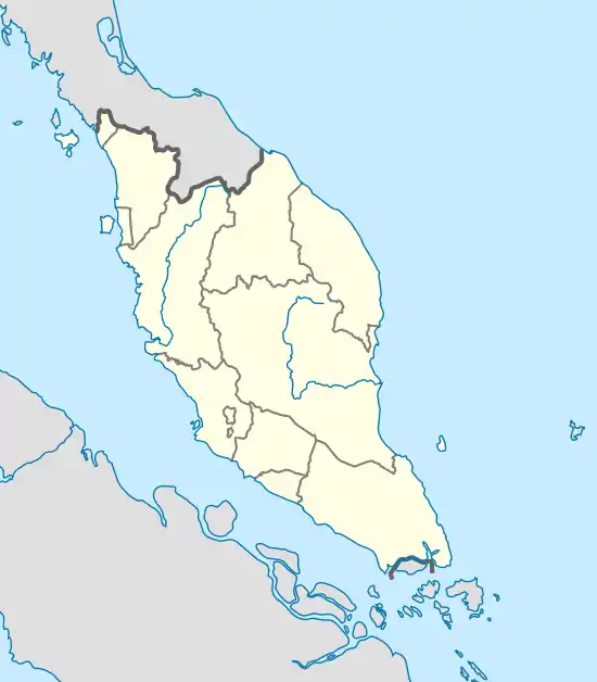 Permatang Rambai is located in Peninsular Malaysia