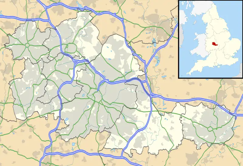 Netherton is located in West Midlands county