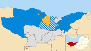 2003 results map