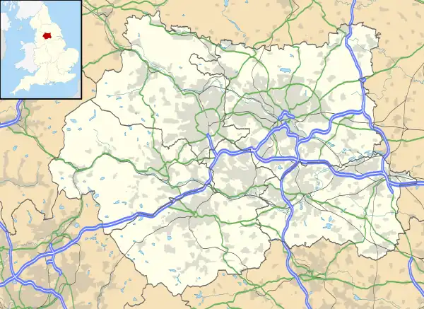 Ilkley is located in West Yorkshire