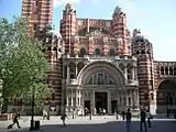 Westminster Cathedral, the main Catholic church of London