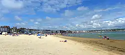 Weymouth beach in July 2011