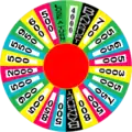 A recreation of the Wheel used in the ABC version in November 2001.