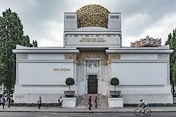 Secession Building, Vienna, Austria, by Joseph Maria Olbrich, 1897