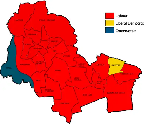 1995 results map