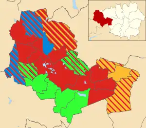 2004 results map