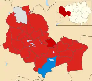 2014 results map