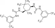 2006: Berkessel's chiral isophoronediamine-derived bisthiourea derivative, catalysis of asymmetric Morita-Baylis-Hillman reactions.