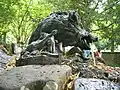 Sculpture of a boar, today at Schwetzingen Palace