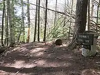 Pinnacle Point summit sign