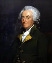 Portrait of William Franklin by Mather Brown