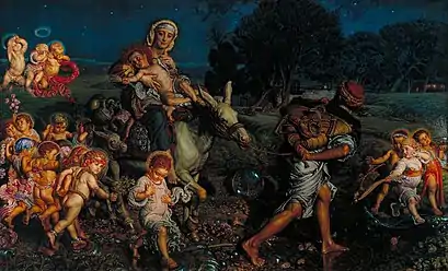 Triumph of the Innocents by William Holman Hunt