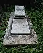 Stone slabs honoring Terriss and his mother