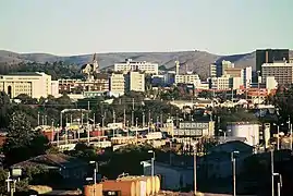 Downtown Windhoek.