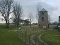 Historic windmill at River Ouse, Yokefleet