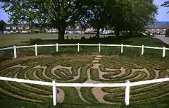 The turf maze at Wing in Rutland