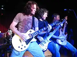 Winger in March 2007.L–R: John Roth, Kip Winger, Reb Beach.
(Photo by Rick Audet)