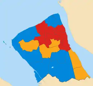 2000 results map