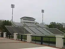 Gibbs Stadium, home stands