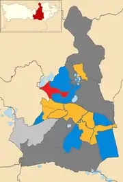 2019 results map