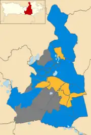 2021 results map