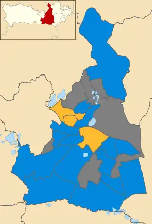 2006 results map