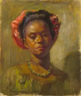 Painting,  Woman from the West Indies