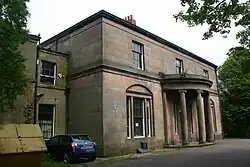 Woodbank Villa and Entrance Portico