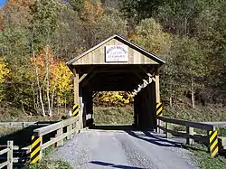 Nettie Woods Covered Bridge (1882)National Register of Historic Places