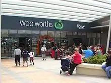 Melbourne's first newly branded Woolworths and Woolworths Liquor supermarket in Chadstone, Victoria