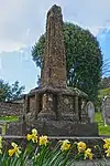 Remains of Churchyard Cross. In Churchyard about 18m south of Nave, Church of All Saints