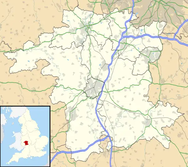 Suckley is located in Worcestershire