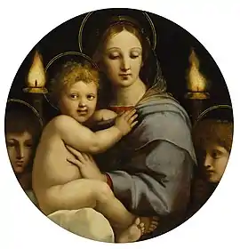 Raphael, Madonna dei candelabri (Walters Art Museum, Baltimore), acquired by Munro after 1841