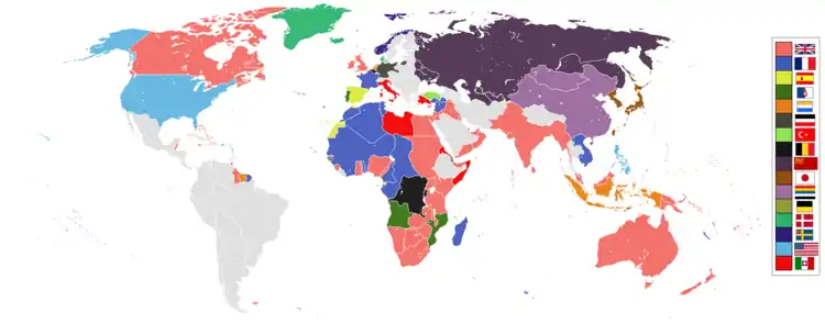 Image 12Map of the world from 1920, two years after World War I (from 1920s)