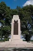 Wright Memorial, on a hill overlooking Huffman Prairie, by the Huffman Prairie Flying Field Interpretive Center