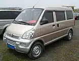 The front view of a Wuling Rongguang facelift.