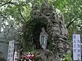 Virgin Mary outside the Church