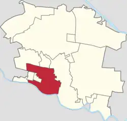 Location in Dongli District