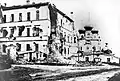 Main post office (now a military hospital) and the Church of the Savior on the City after the uprising