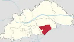 Location of Yixingbu Town in Beichen District