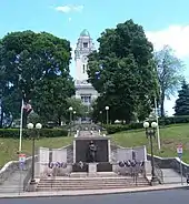 World War I Memorial (1922), City Hall, Yonkers, New York.