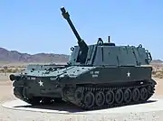 M108 105mm Self Propelled Howitzer