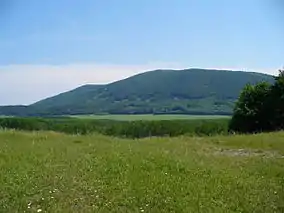 Záruby as seen from the west